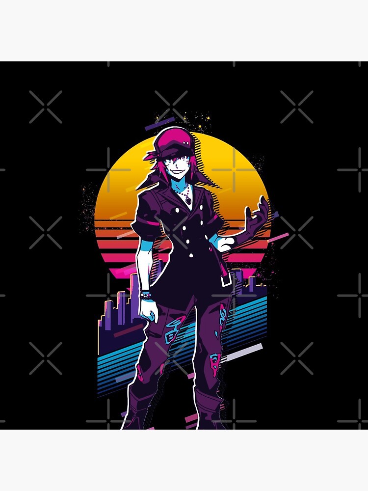 "Sho NEO TWEWY *80s retro*" Pin for Sale by MyRetroArt Redbubble