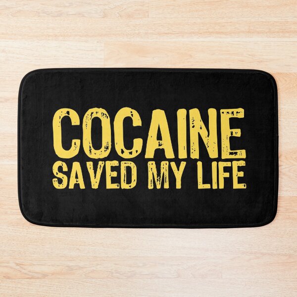 Item preview, Cocaine Saved My Life designed and sold by The "I Love Everything" Shop.