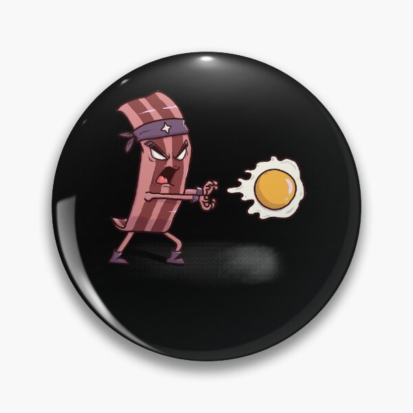 Item preview, Eggs And Bacon Funny Breakfast Fight Food Bacon Eggs Lover designed and sold by BrainCandyClothing.
