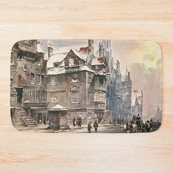Item preview, Vintage Illustration of John Knox's House, Edinburgh designed and sold by yourscotland.