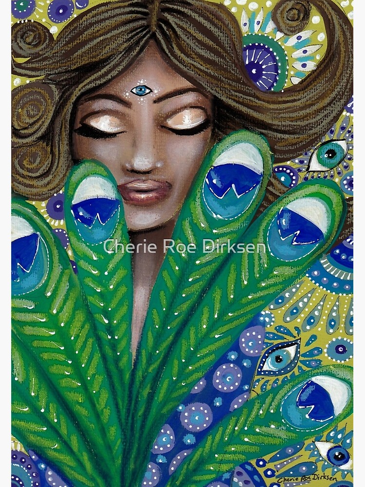 The Peacock Nymph by cheriedirksen