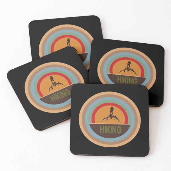 Item preview, Hiking retro hiking outdoor designed and sold by Wildchagapicker.