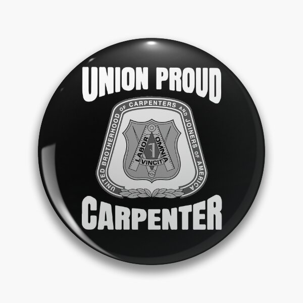 Item preview, United brotherhood of carpenters and joiners of america union proud carpenter black, Designer designed and sold by JulioEetrada.