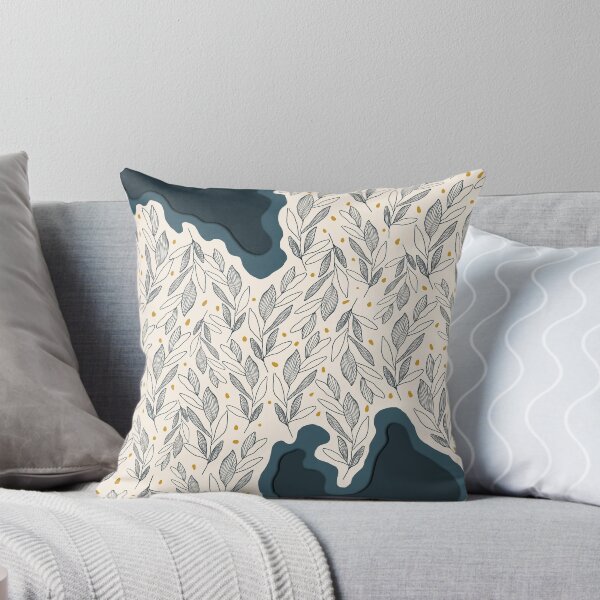 Item preview, Abstract leaf pattern designed and sold by TheFlairPalette.