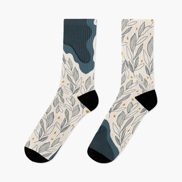 Item preview, Abstract leaf pattern designed and sold by TheFlairPalette.