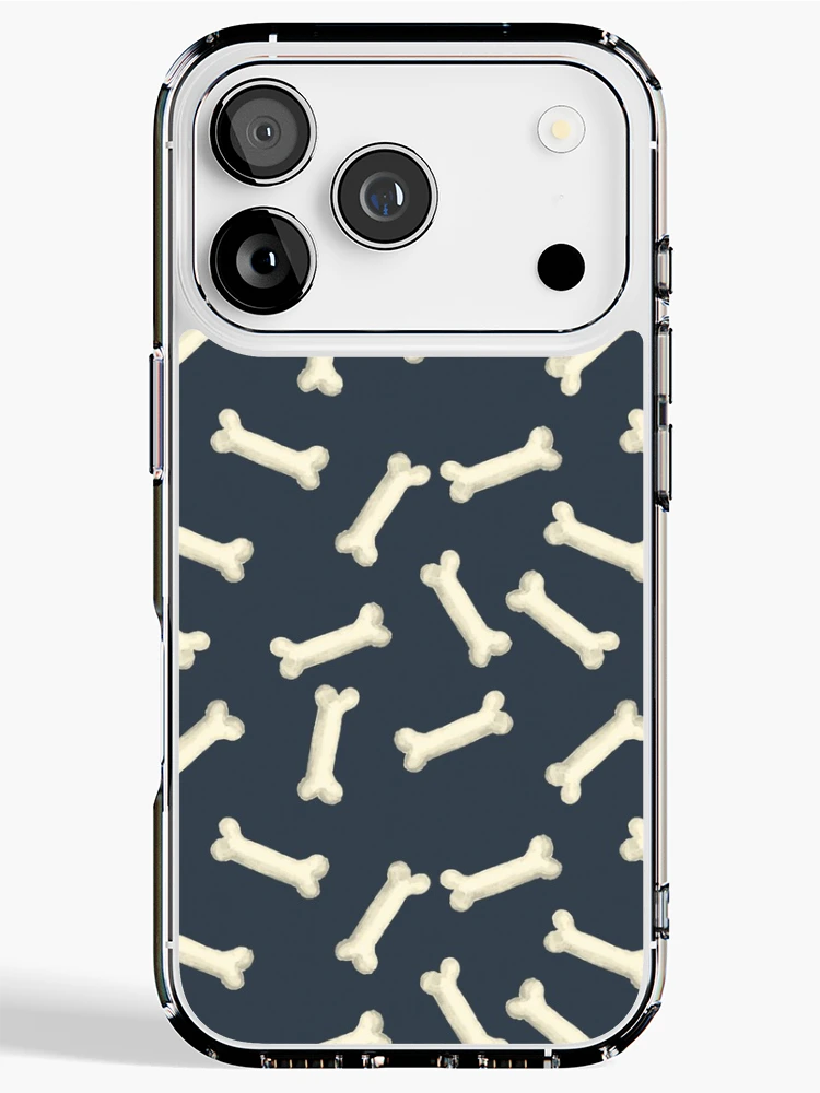 Thumbnail 1 of 5, iPhone Case, Dog Bones Pattern designed and sold by PatternTale.