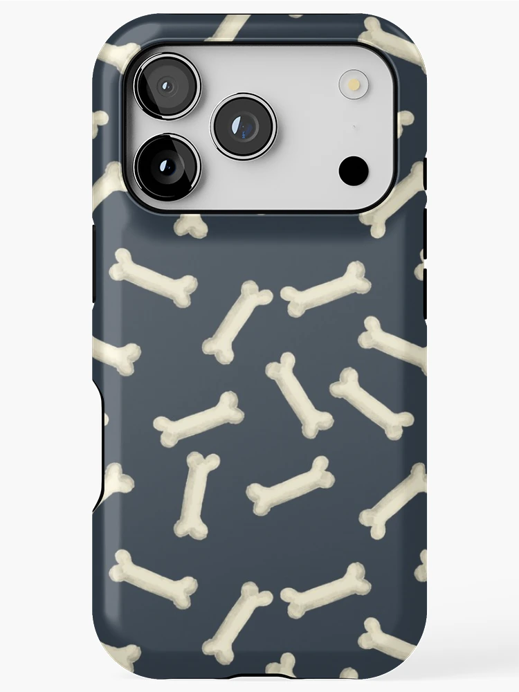 Thumbnail 1 of 4, iPhone Case, Dog Bones Pattern designed and sold by PatternTale.