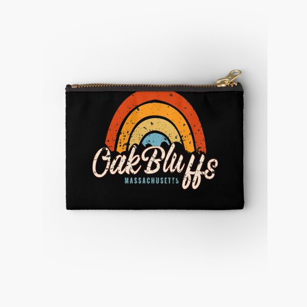 Item preview, Oak Bluffs Massachusetts MA Vintage Rainbow Retro 70s T-Shirt designed and sold by AMZBlacKStore.