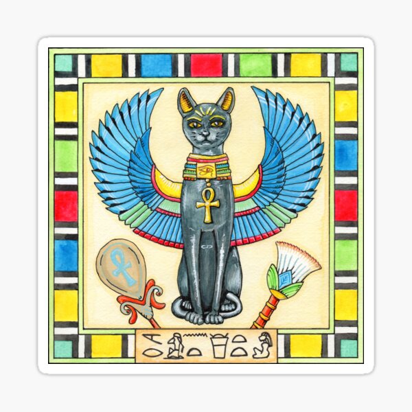 Beloved of Bast Sticker