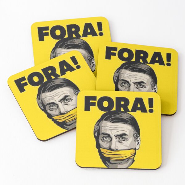 Item preview, Fora Bolsonaro designed and sold by PoliticsPrint.