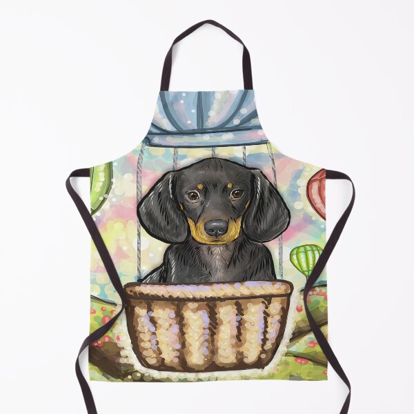 Item preview, Dachshund & Hot Air Balloon designed and sold by Clitus.