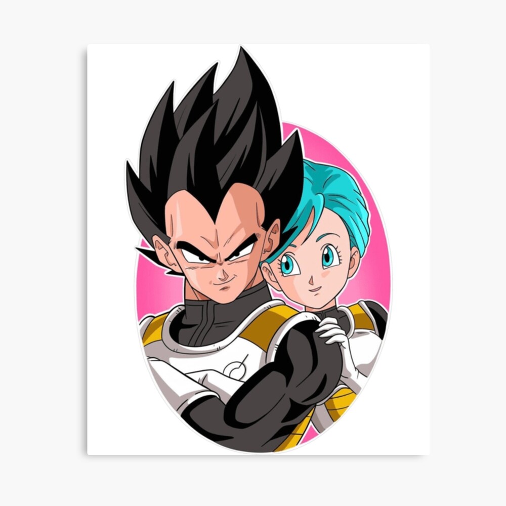 Vegeta And Bulma | Postcard