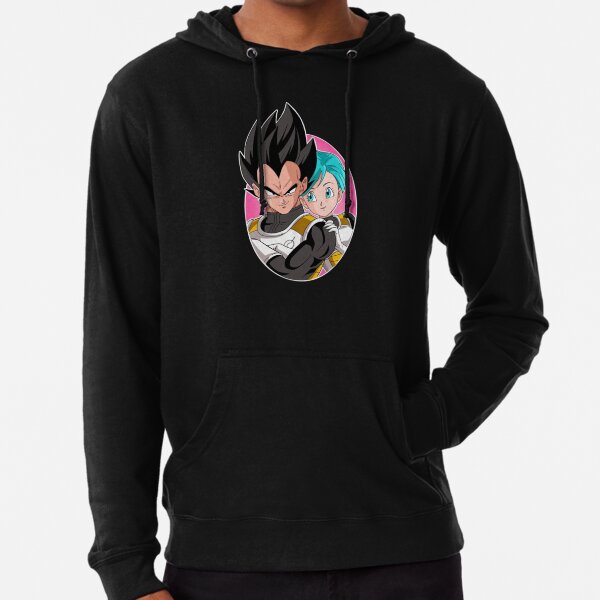 Vegeta y Bulma Sudadera ligera con capucha