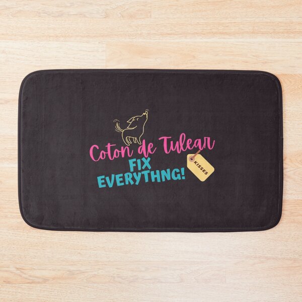 Item preview, Coton de Tulear Kisses Fix Everything designed and sold by CactusFamily.