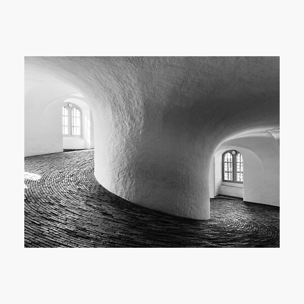 Item preview, Round tower Copenhagen black and white designed and sold by TheNordicDesign.