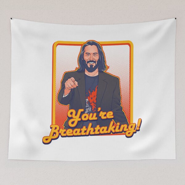 Item preview, Keanu Reeves T-ShirtYou're Breathtaking designed and sold by Hiddleston12.