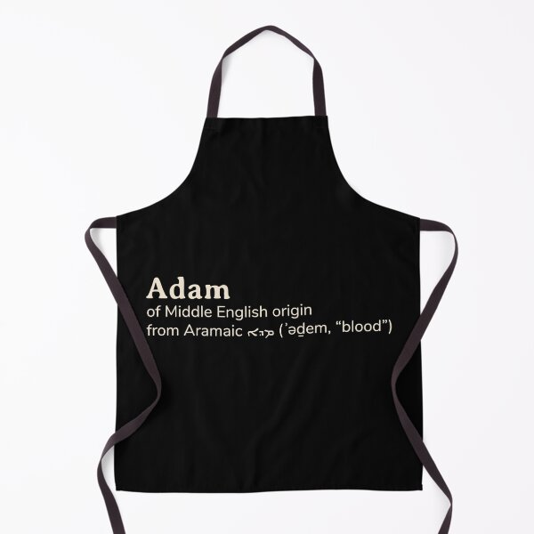 Item preview, Adam name etymology designed and sold by YourNameStory.