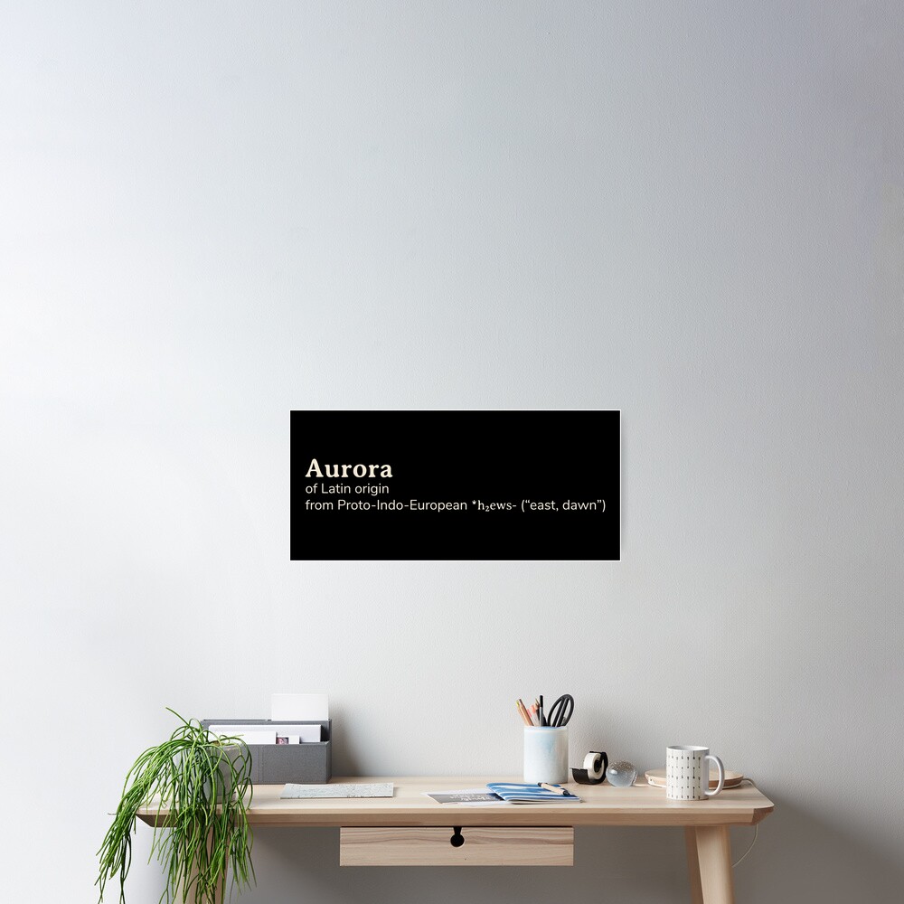 aurora-name-etymology-poster-by-yournamestory-redbubble