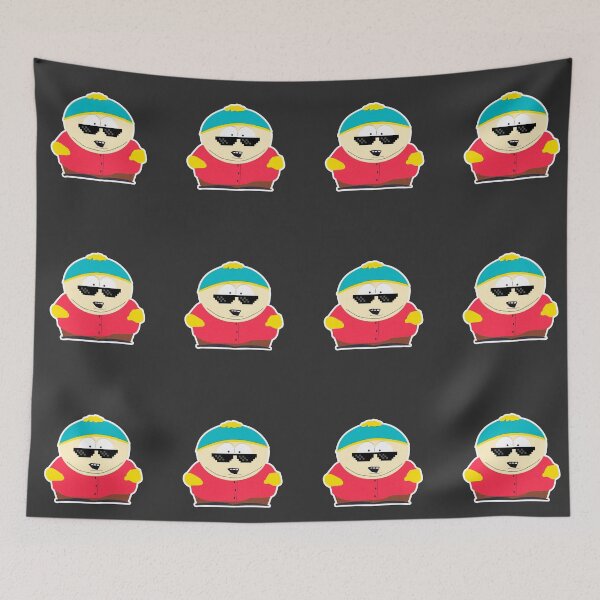 Artikelvorschau, Eric Cartman aus der "South Park" Zeichentrickserie mit cooler Brille entworfen und verkauft von RAZEBAN.