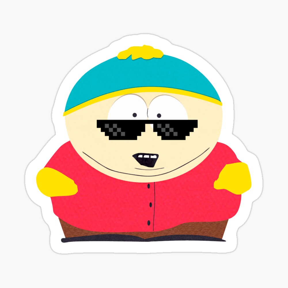 Eric cartman with glasses