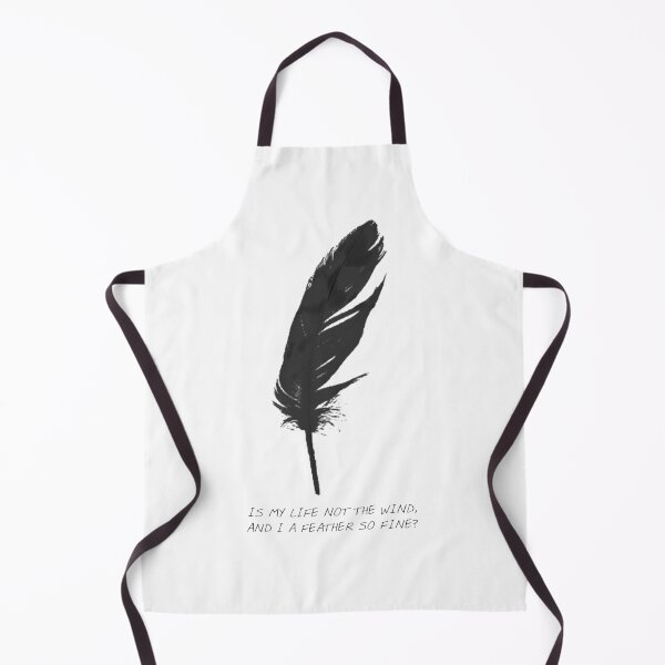 Item preview, IS MY LIFE NOT THE WIND, AND I A FEATHER SO FINE? | Just Feather, | abstract, black, monochrome, bird, nature, raven, hipster designed and sold by I'm  Redz.