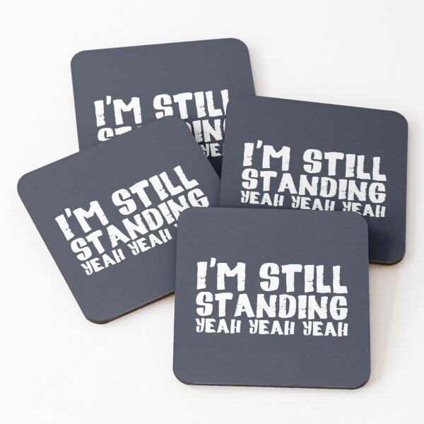 Item preview, I39m still standing white lettering designed and sold by rengaw-designs.