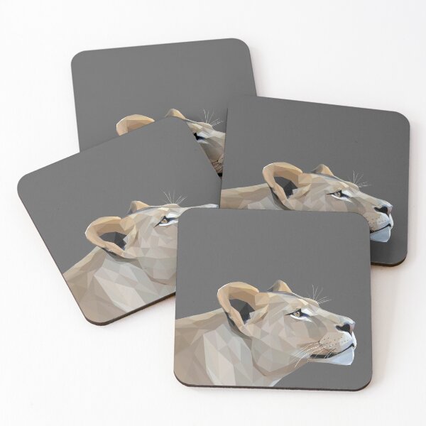 Item preview, Low Poly Lioness  designed and sold by ErinFCampbell.
