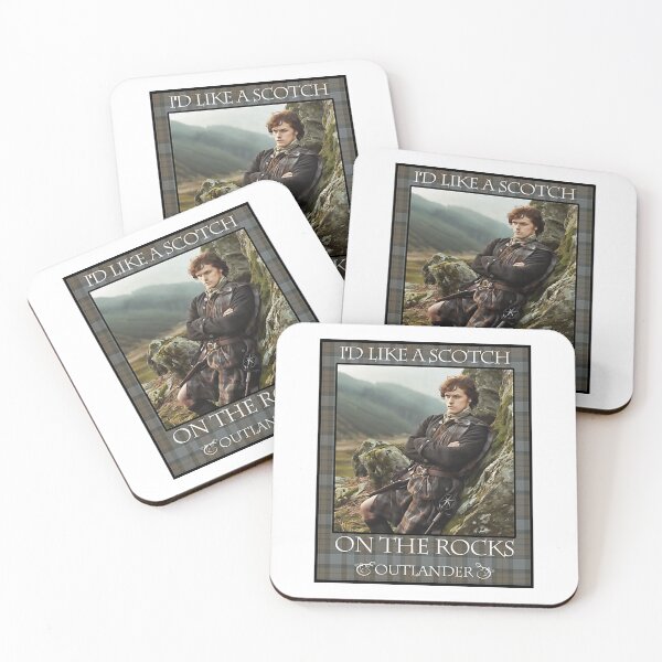 Item preview, Outlander On Starz T-ShirtI'd Like a Scotch on the Rocks designed and sold by Hiddleston12.
