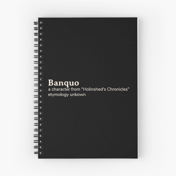 Item preview, Banquo name etymology designed and sold by YourNameStory.
