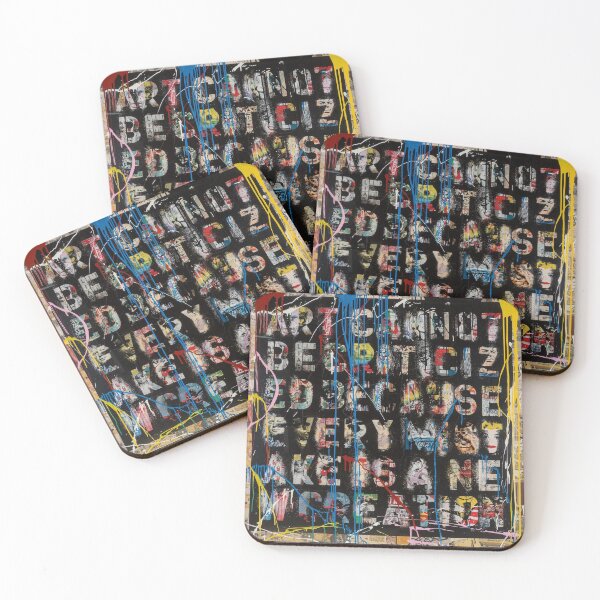 Item preview, ART cannot be criticized designed and sold by WE-ARE-BANKSY.