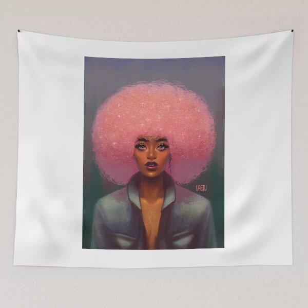 Item preview, Pink Hair T-ShirtP!nk Afro designed and sold by Hiddleston12.