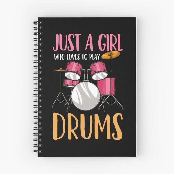 Item preview, Drummer Girl Drumset Drumming designed and sold by CreativeGiftShp.