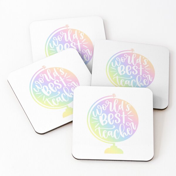 Item preview, Worlds best teacher - inspirational teacher quote/gift  designed and sold by PickaSticka.