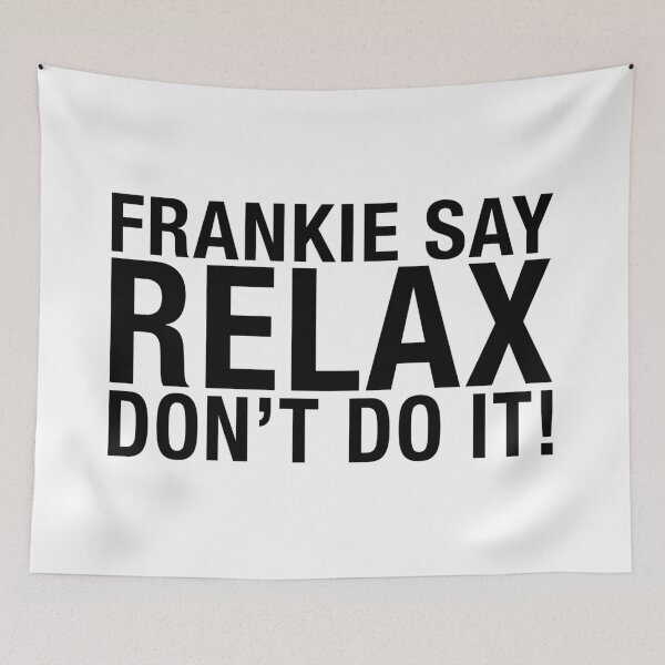 Aperçu de l'œuvre 80's Tribute - Frankie Say Relax créée et vendue par postpoptart.