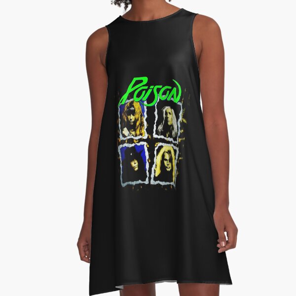 American metalglam metal Poison band Rock music Legend Halloween Christmas A-Line Dress