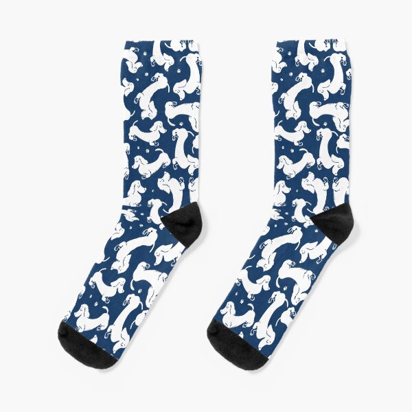 Item preview, Daxie Mania Navy designed and sold by Laura Deakin Artist.