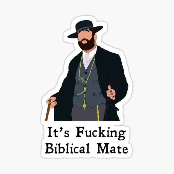 Biblical (Black 2) Sticker
