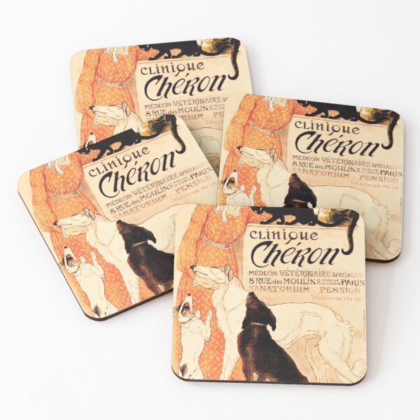 Item preview, Animal Love Vintage Poster Paris Veterinary Clinic  designed and sold by SpiritGifts.