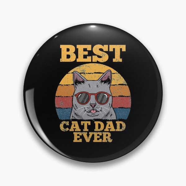 Item preview, Cat Dad Father's Day Vintage designed and sold by CreativeGiftShp.