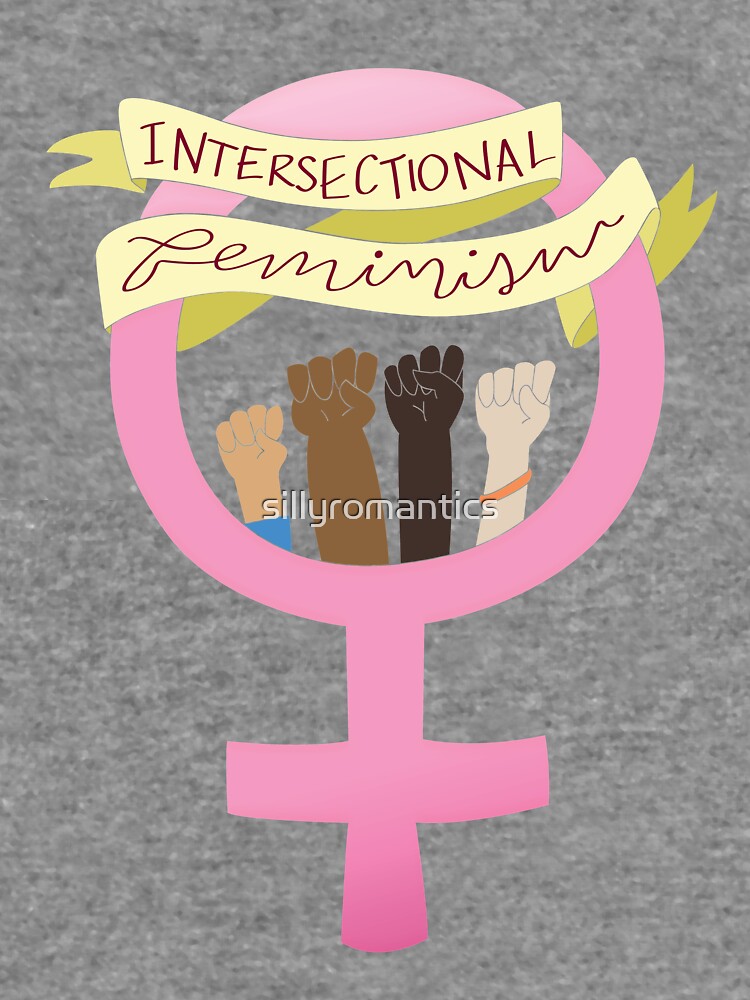 Intersectional Feminism Symbol Lightweight Hoodie For Sale By Sillyromantics Redbubble 4265