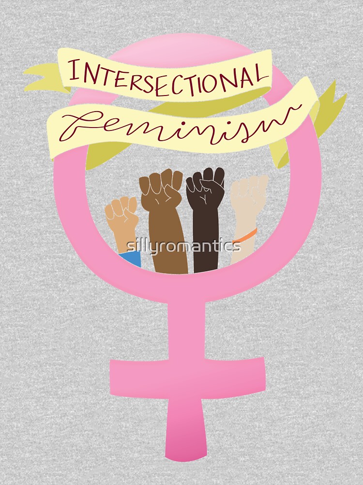 Intersectional Feminism Symbol Zipped Hoodie By Sillyromantics Redbubble 5763