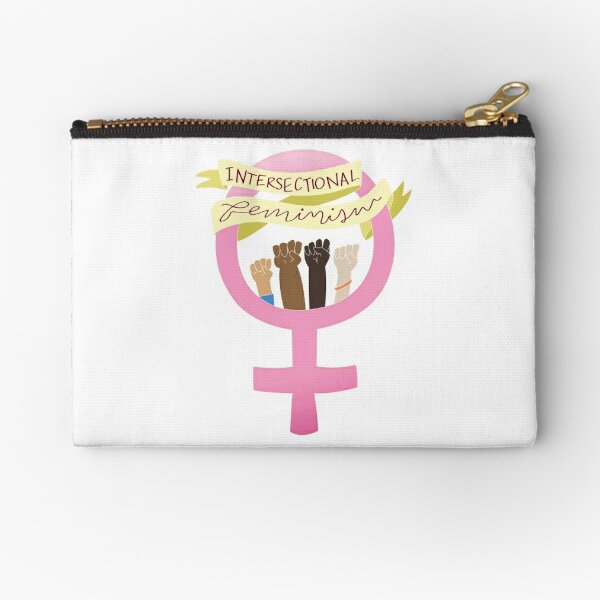 Intersectional Feminism Symbol Zipper Pouch For Sale By Sillyromantics Redbubble 0311