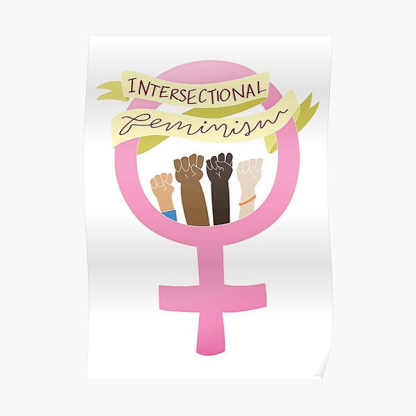 Intersectional Feminism Symbol Poster For Sale By Sillyromantics Redbubble 5844