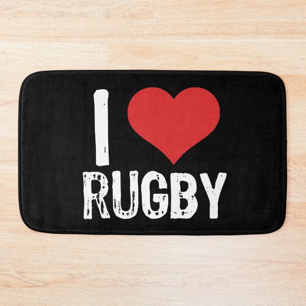 Item preview, I Love Rugby designed and sold by The "I Love Everything" Shop.