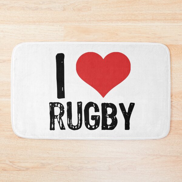 Item preview, I Love Rugby designed and sold by The "I Love Everything" Shop.
