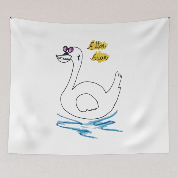 Item preview, Elton Swan designed and sold by tcpthecat.