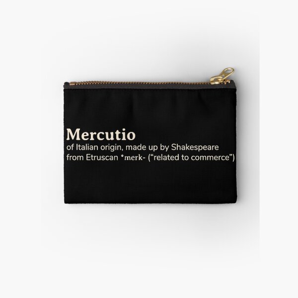 Item preview, Mercutio name etymology designed and sold by YourNameStory.
