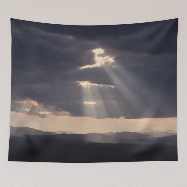 Item preview, Crepuscular Rays over Strathearn designed and sold by ShinyPhoto.
