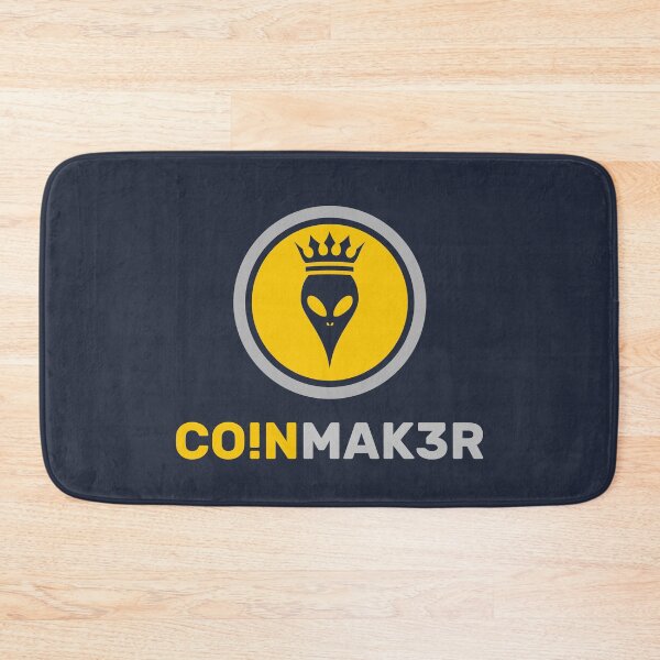 Crypto Coin Maker Badematte