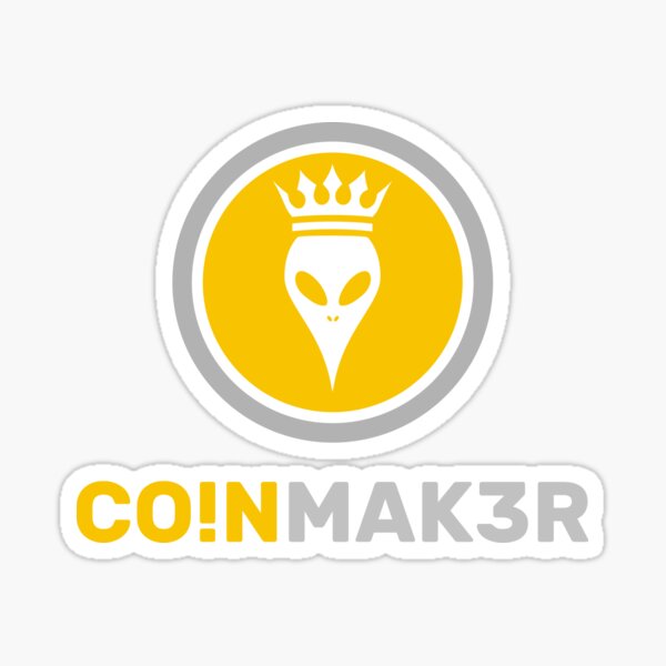 Crypto Coin Maker Sticker
